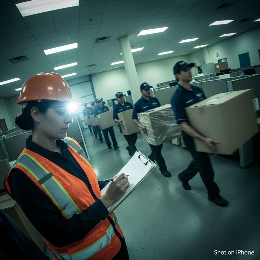 Ceiling fan and light fixture dusting at deep-clean height