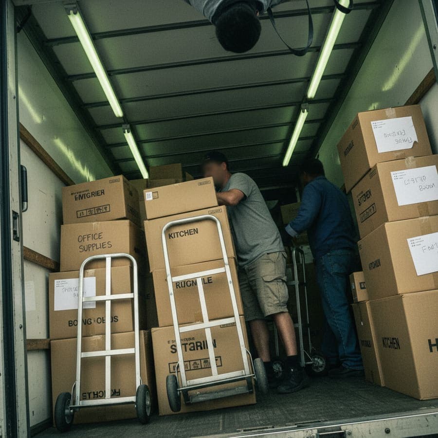 Inside-cabinet cleaning with drawers and shelves removed